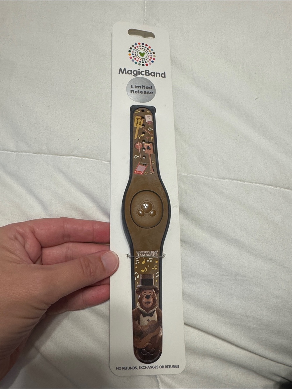 Disney Walt Disney World country bears jamboree magic band NWT unused Ltd Ed